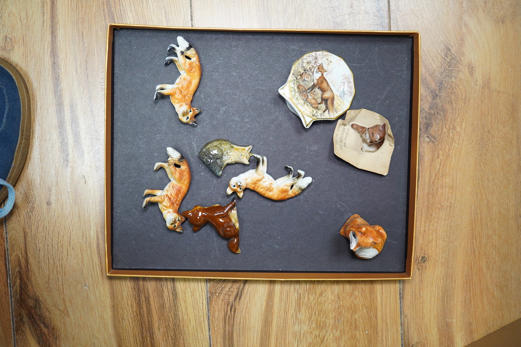A group of various ‘fox’ models to include Royal Albert, Beswick, Beatrix Potter, Royal Doulton, Copenhagen, Goebel, etc. Condition - mostly good